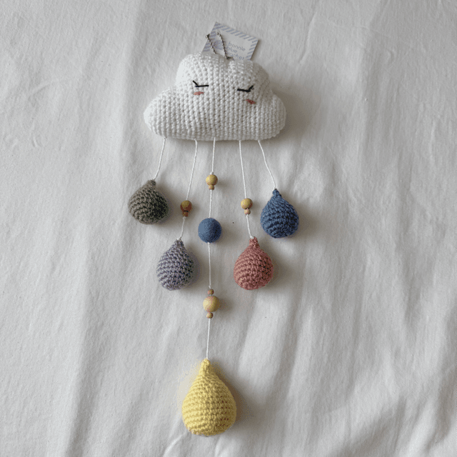 Cloud wall hanging